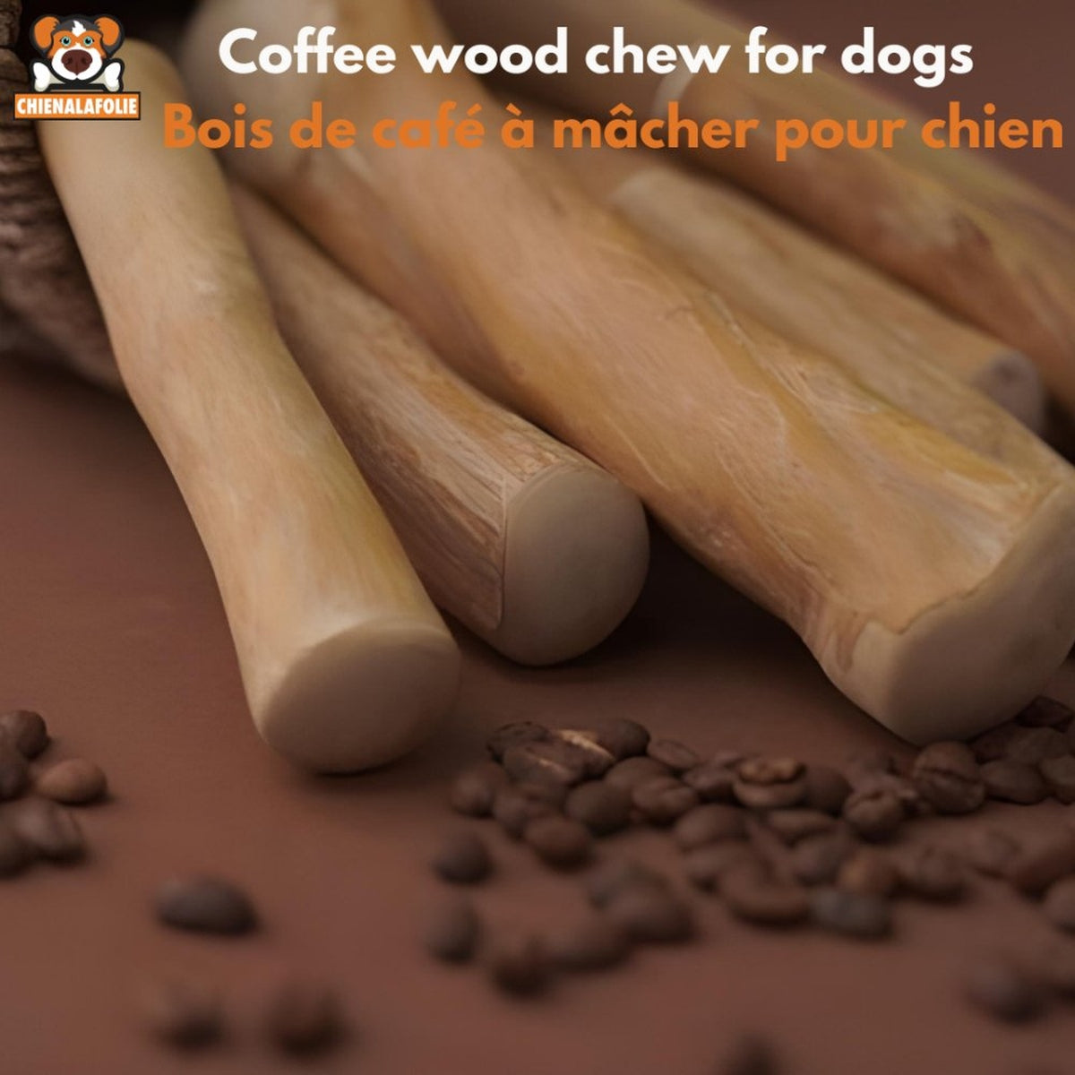 Coffee Wood Chew for Dogs
