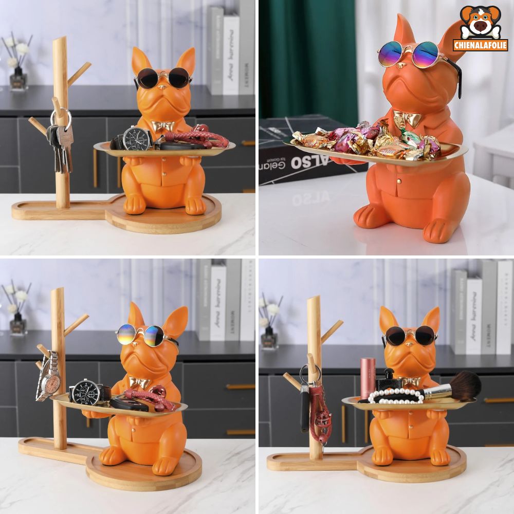 Boîte de Rangement Bouledogue Français - CJJT158743903CX - Décorations - Chienalafolie