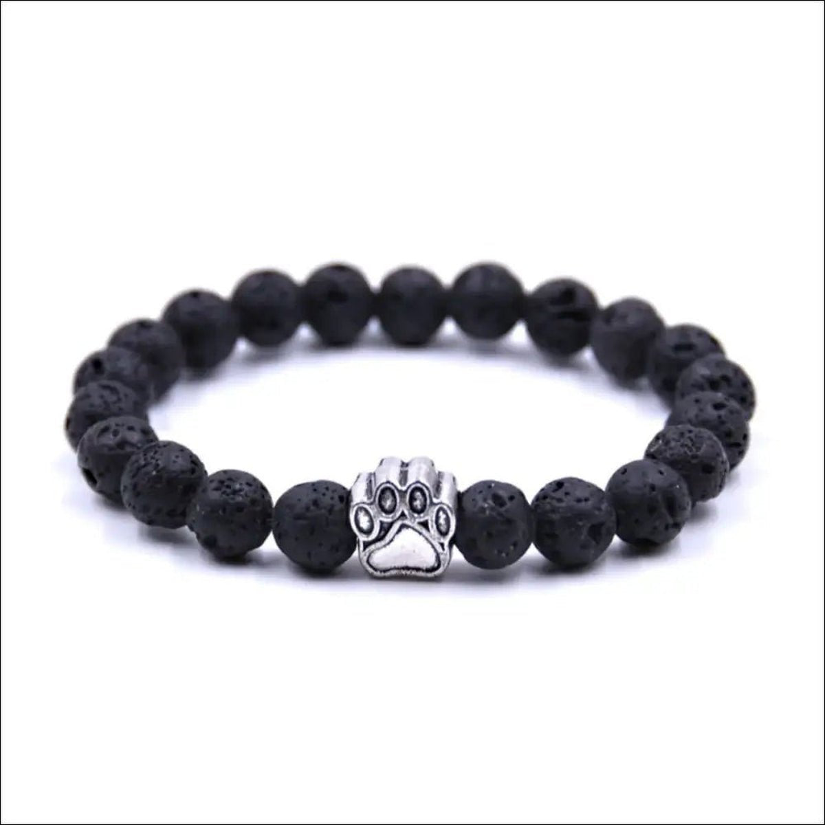 Bracelet Patte De Chien Pierres Naturelles - CJSL153198606FU - Bracelets - Chienalafolie