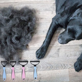 Brosse Anti Poils Pour Chiens Hairyclean - CJJJCWGY00462-Blue-7x17.5cm - Peignes et brosses - Chienalafolie
