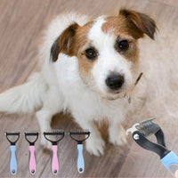Brosse Anti Poils Pour Chiens Hairyclean - CJJJCWGY00462-Blue-7x17.5cm - Peignes et brosses - Chienalafolie