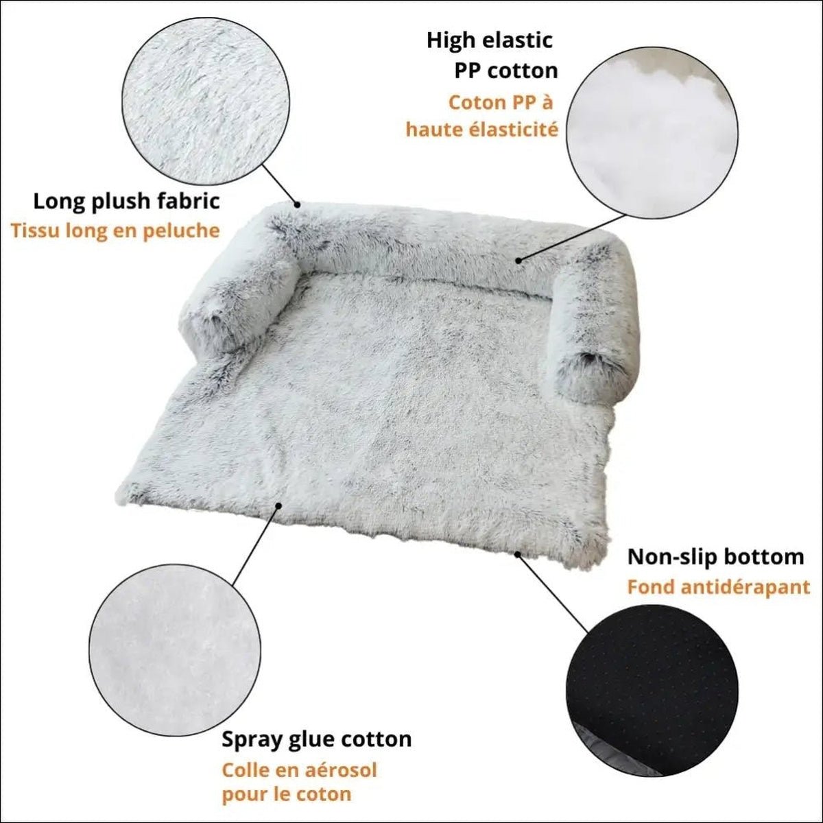 Canapé Confortable Petcouch Pour Chiens - CJGY125722718RI - Canapés - Chienalafolie