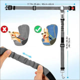 Ceinture De Sécurité Réglable Pour Animaux - CJGY174522007GT - Laisses - Chienalafolie