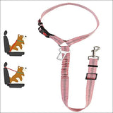Ceinture De Sécurité Réglable Pour Animaux - CJGY174522007GT - Laisses - Chienalafolie