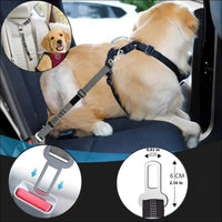Ceinture De Sécurité Réglable Pour Animaux - CJGY174522007GT - Laisses - Chienalafolie