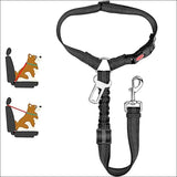Ceinture De Sécurité Réglable Pour Animaux - CJGY174522010JQ - Laisses - Chienalafolie