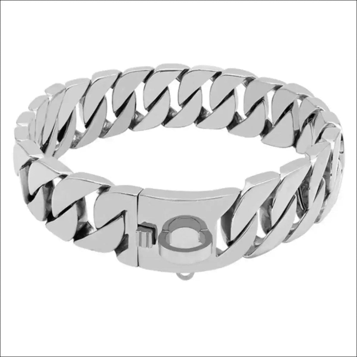 Colliers Robustes En Chaîne Pour Chien - 14:175#Silver;5:361386#14inch(35cm) - Colliers - Chienalafolie