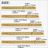 Colliers Robustes En Chaîne Pour Chien - 14:29#Gold;5:361386#14inch(35cm) - Colliers - Chienalafolie