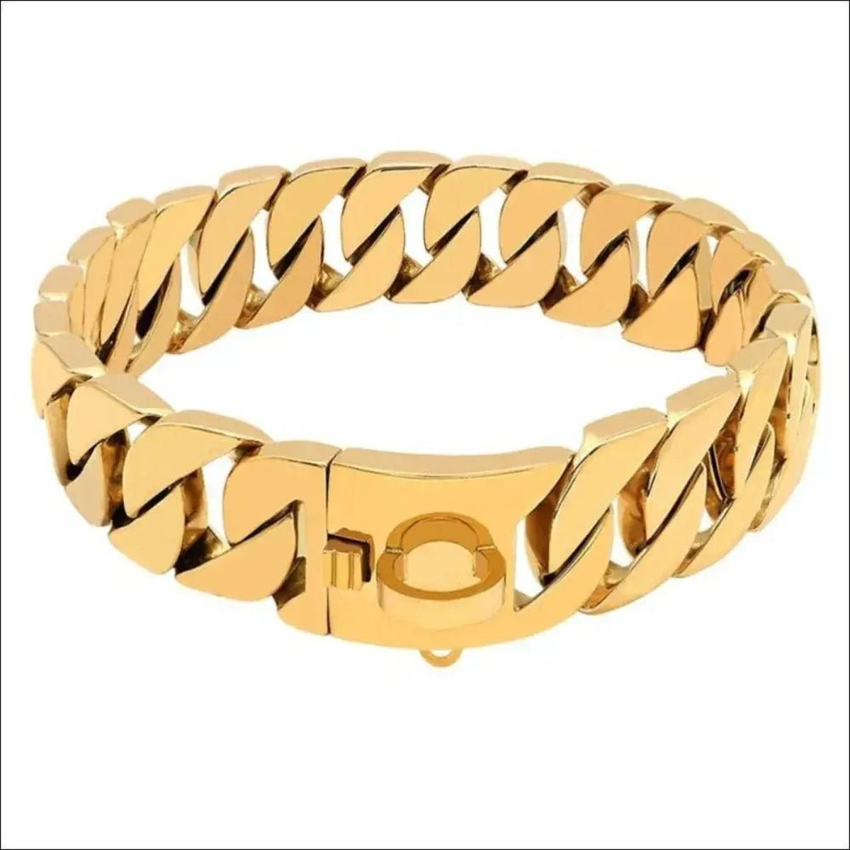 Colliers Robustes En Chaîne Pour Chien - 14:29#Gold;5:361386#14inch(35cm) - Colliers - Chienalafolie