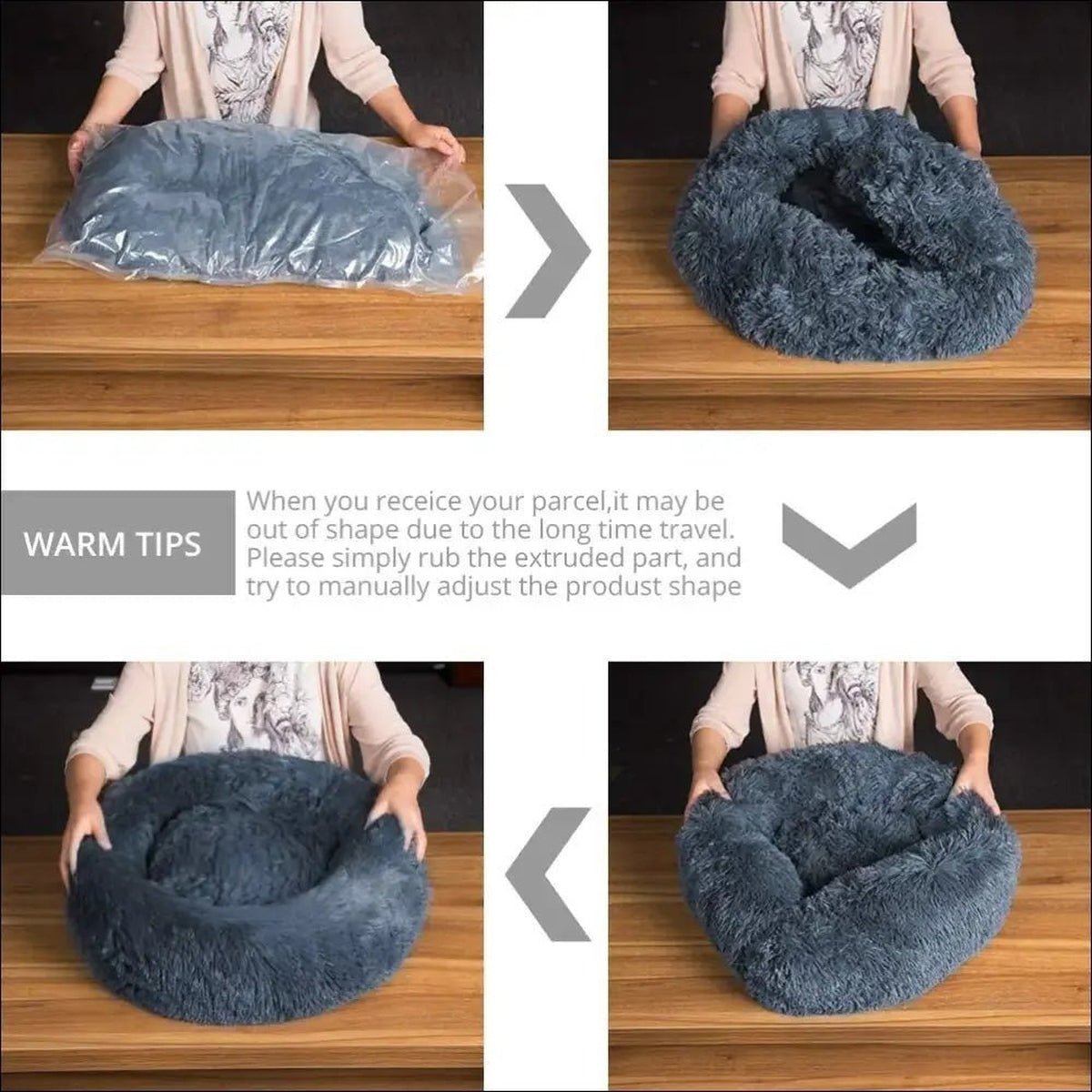 Coussin Confortable Dogplace Pour Chiens - CJGY182030058FU - Paniers - Chienalafolie