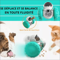 Distributeur Croquettes Swingpuz Pour Chien - CJYD162594301AZ - Distributeurs de nourriture - Chienalafolie