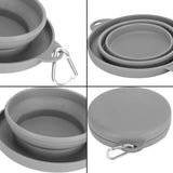 Gamelle Pliable Double pour Chiens - CJGY150855502BY - Gamelles - Chienalafolie