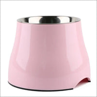 Gamelle Surélevée Multifonction Pour Chiens - CJJJCWGY01078 - BB pink - S - Gamelles - Chienalafolie