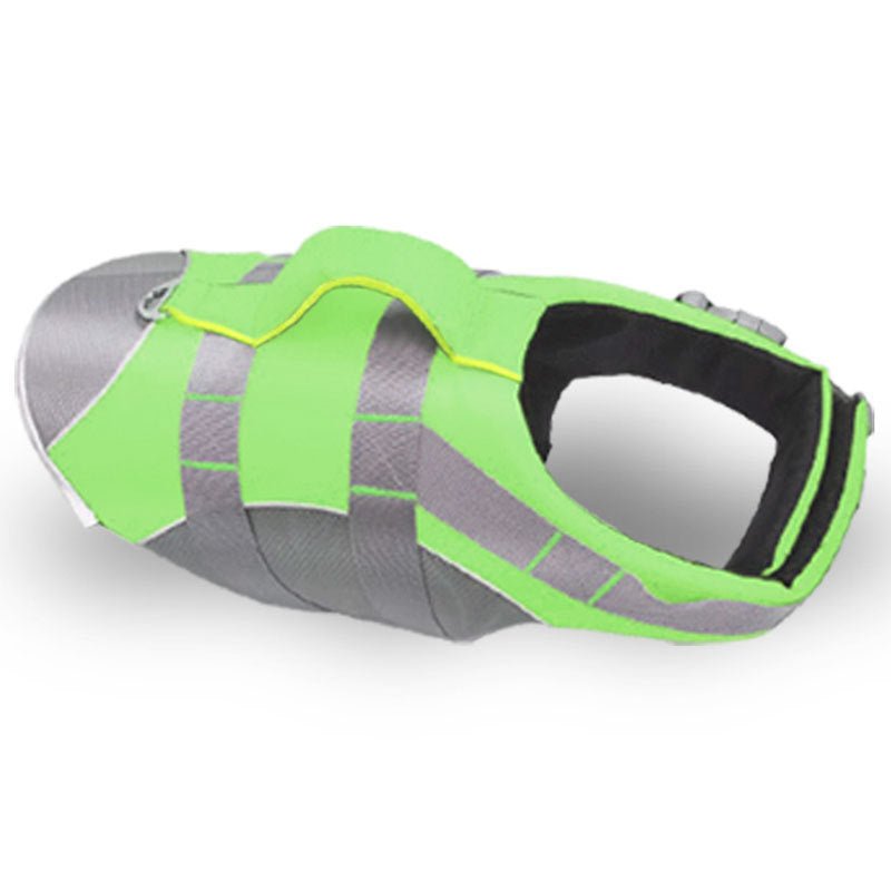 Gilet de Sauvetage pour Chien Réglable avec Bandes Réfléchissantes - CJJJCWGY01240 - Green - S - Gilets de sauvetage - Chienalafolie