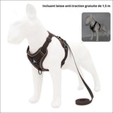 Harnais Anti - traction Reflétant Harnessful - CJGX114003401AZ - Harnais - Chienalafolie