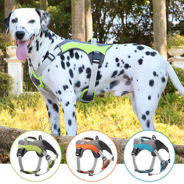 Harnais Réglable et Confortable pour Chiens - CJGY208033101AZ - Harnais - Chienalafolie