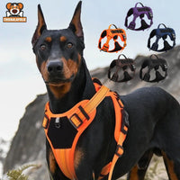 Harnais Tactique pour Chien avec Poignée - CJYD219042001AZ - Harnais - Chienalafolie