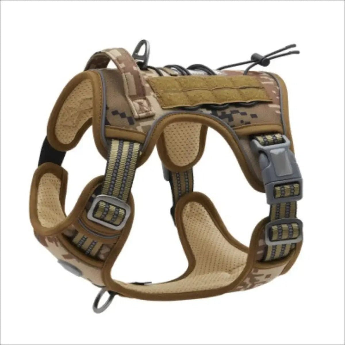 Harnais Tactique Pour Chien Confort Sécurité - CJGX164797417QJ - Harnais - Chienalafolie