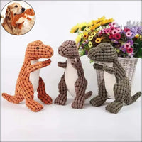 Jouet à Mâcher Squeakyhug Pour Chiens - CJWJWJYZ01315 - Light Brown - 14cm - Peluches pour chien - Chienalafolie