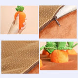 Jouet Carotte en Peluche pour Chiens - CJMY133732201AZ - Tapis de fouille - Chienalafolie