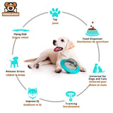Jouet Chien Distributeur Croquettes QI UFO Ludique - CJCT228305401AZ - Distributeurs de nourriture - Chienalafolie