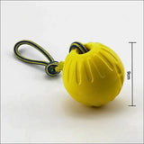 Jouet D'entraînement En Caoutchouc Pour Chiens - CJJJCWGY00762 - Rope ball - 9cm - Balles - Chienalafolie