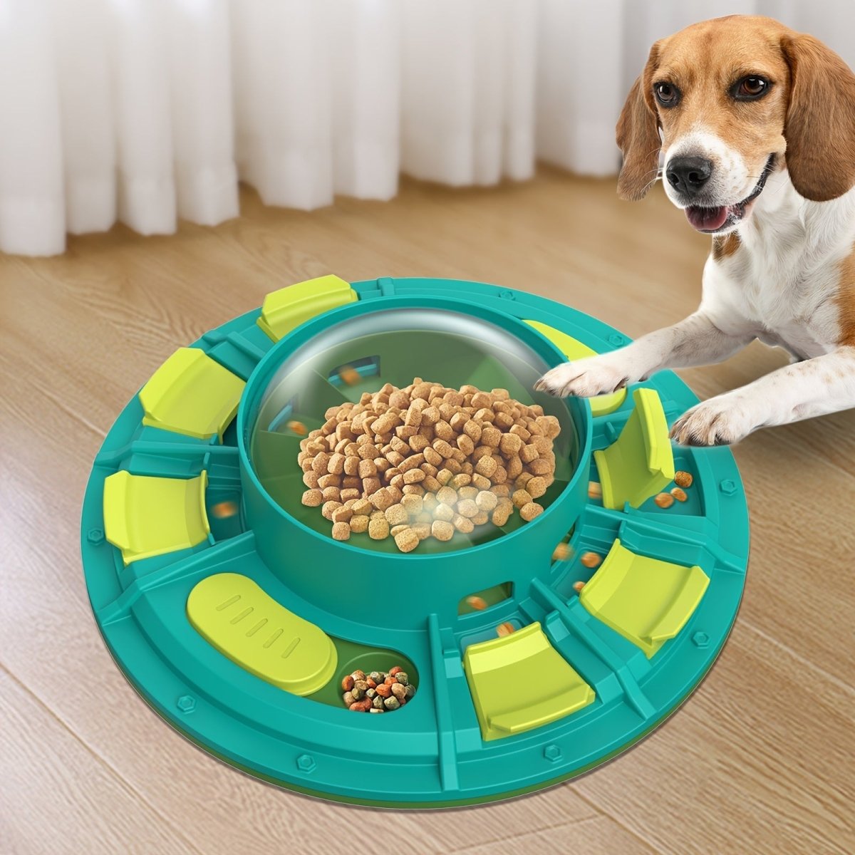 Jouet Interactif pour Chien Alimentation Lente et IQ - CJGY204441101AZ - Distributeurs de nourriture - Chienalafolie