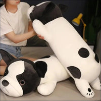 Jouet Peluche Bulldog Super Doux - CJWJWJMR02078 - 80cm - Peluches - Chienalafolie
