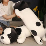 Jouet Peluche Bulldog Super Doux - CJWJWJMR02078 - 80cm - Peluches - Chienalafolie