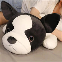 Jouet Peluche Bulldog Super Doux - CJWJWJMR02078 - 80cm - Peluches - Chienalafolie