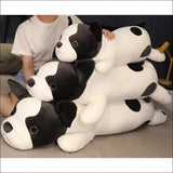 Jouet Peluche Bulldog Super Doux - CJWJWJMR02078 - 80cm - Peluches - Chienalafolie
