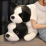 Jouet Peluche Bulldog Super Doux - CJWJWJMR02078 - 80cm - Peluches - Chienalafolie