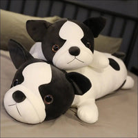 Jouet Peluche Bulldog Super Doux - CJWJWJMR02078 - 80cm - Peluches - Chienalafolie