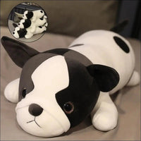 Jouet Peluche Bulldog Super Doux - CJWJWJMR02078 - 80cm - Peluches - Chienalafolie