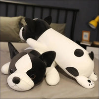 Jouet Peluche Bulldog Super Doux - CJWJWJMR02078 - 80cm - Peluches - Chienalafolie