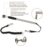 Laisse de Vélo Mains Libres pour Chiens - CJJJCWGX00034 - Rose gold - Laisses - Chienalafolie