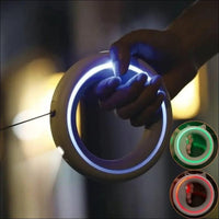 Laisse Led Rétractable Ufo 2 Pour Chiens - CJJJCWGX00235 - White - Laisses - Chienalafolie