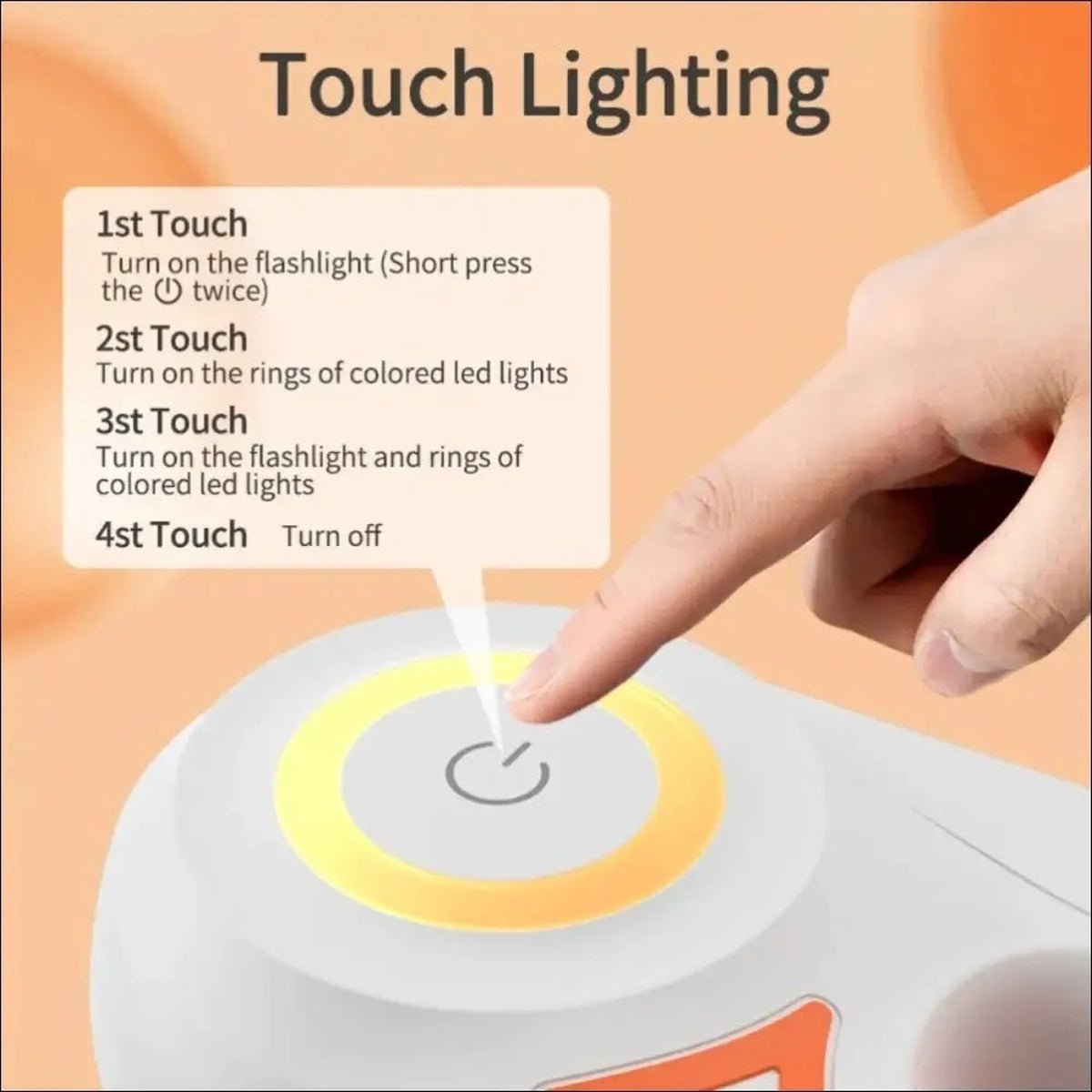 Laisse Lumineuse Rétractable Pour Chiens - CJGX122193001AZ - Laisses - Chienalafolie