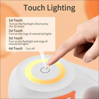 Laisse Lumineuse Rétractable Pour Chiens - CJGX122193001AZ - Laisses - Chienalafolie