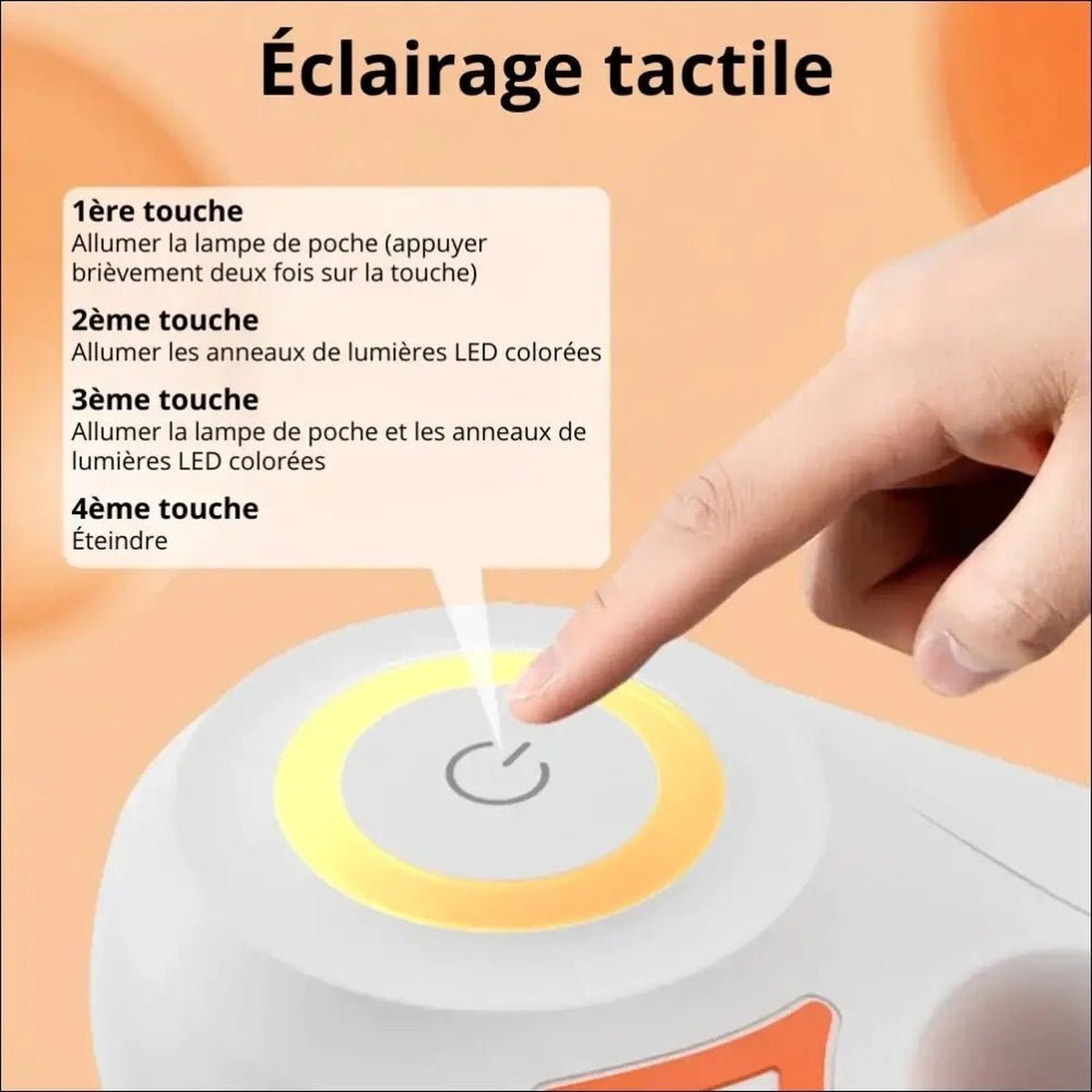 Laisse Lumineuse Rétractable Pour Chiens - CJGX122193001AZ - Laisses - Chienalafolie