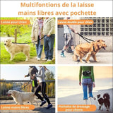 Laisse Multifonction Withdog2 Pour Chiens - CJGY112387105EV - Laisses - Chienalafolie