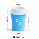 Lave Pattes pour Chien Pawcleaner - CJJJCWGY03698 - Blue - Large - Lave - pattes - Chienalafolie