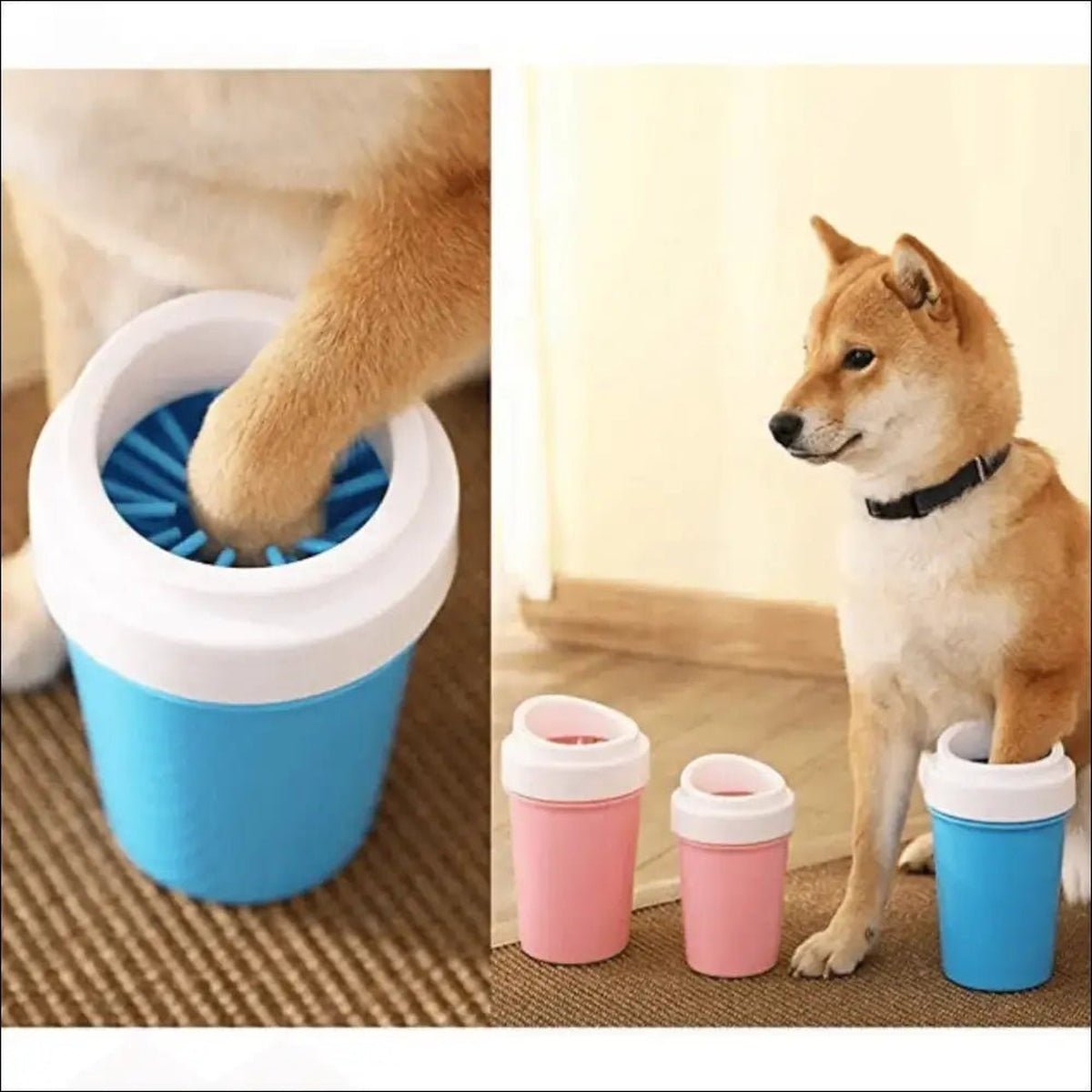 Lave Pattes pour Chien Pawcleaner - CJJJCWGY03698 - Green - Small - Lave - pattes - Chienalafolie