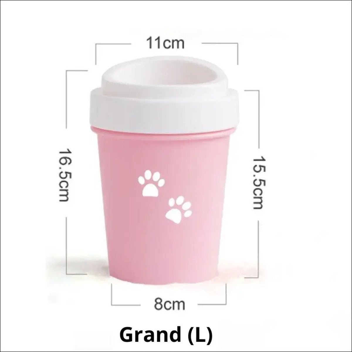 Lave Pattes pour Chien Pawcleaner - CJJJCWGY03698 - Pink - Large - Lave - pattes - Chienalafolie