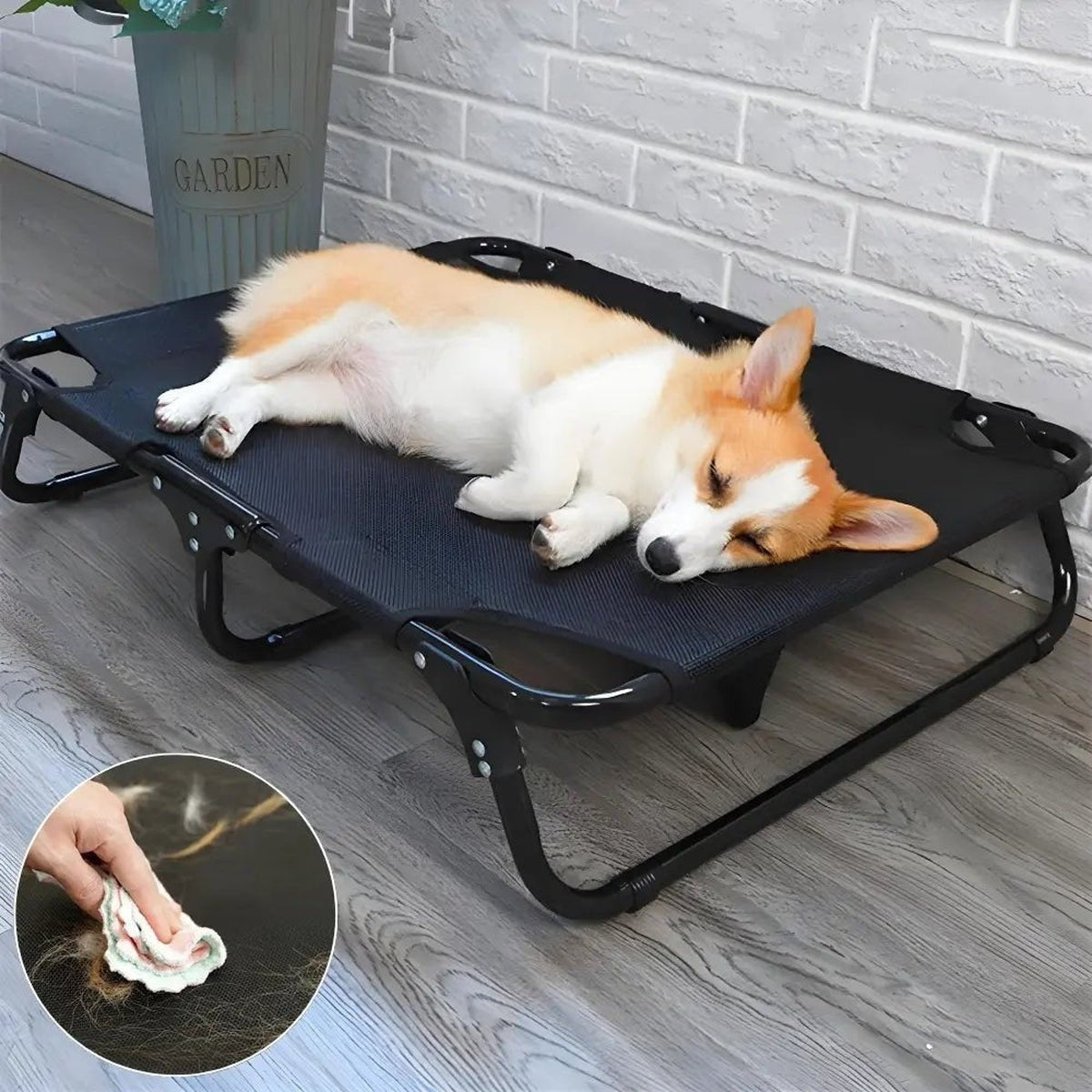 Lit de Chien Pliable et Respirant - 14:1063#Mat Only;5:100014064#71x59x16cm - Lits - Chienalafolie