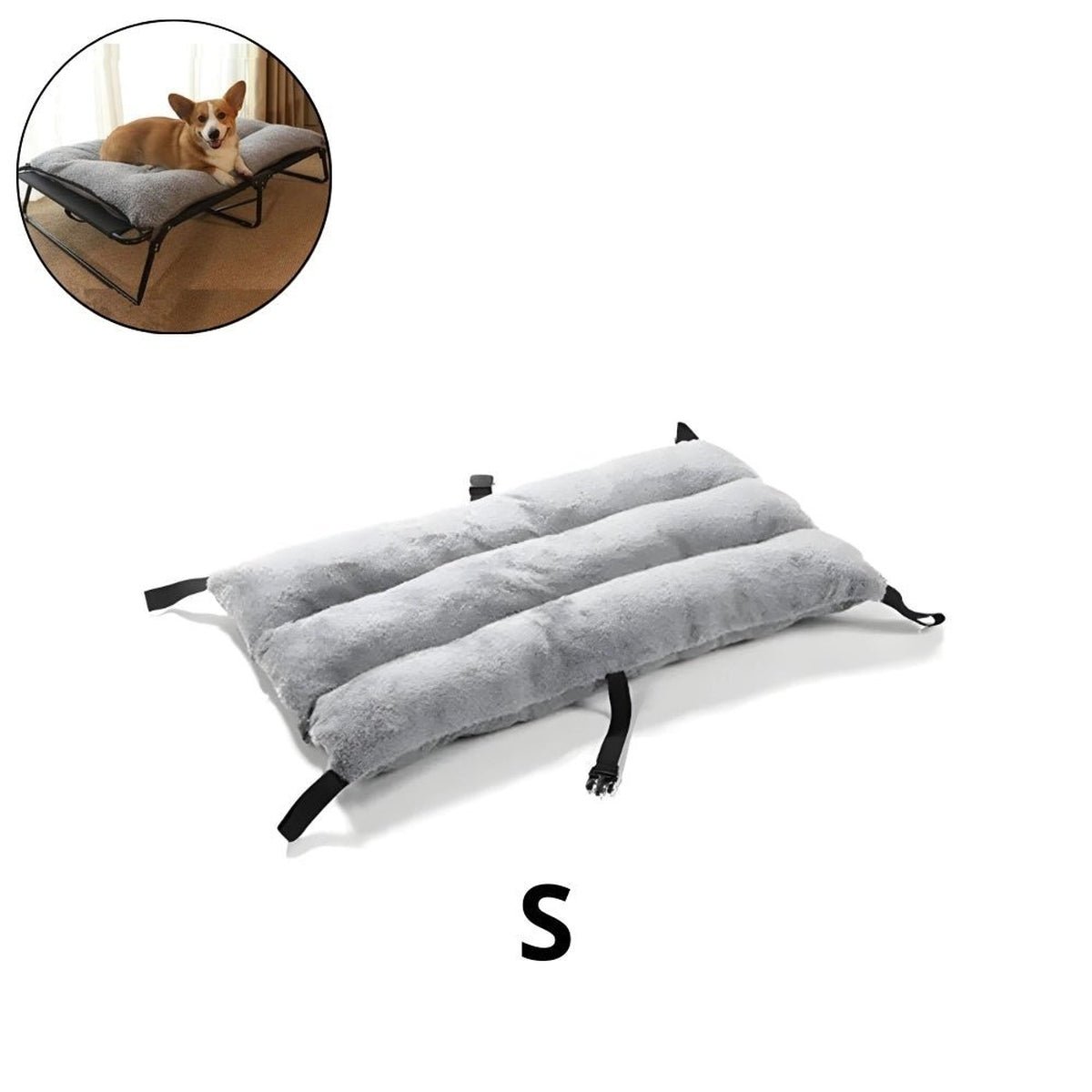 Lit de Chien Pliable et Respirant - 14:1063#Mat Only;5:100014064#71x59x16cm - Lits - Chienalafolie