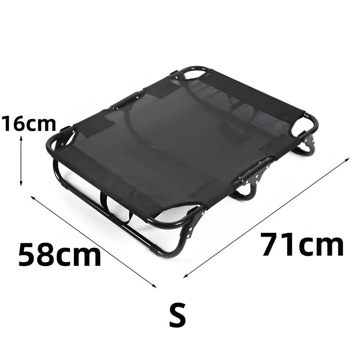 Lit de Chien Pliable et Respirant - 14:29#Foldable;5:100014064#71x59x16cm - Lits - Chienalafolie