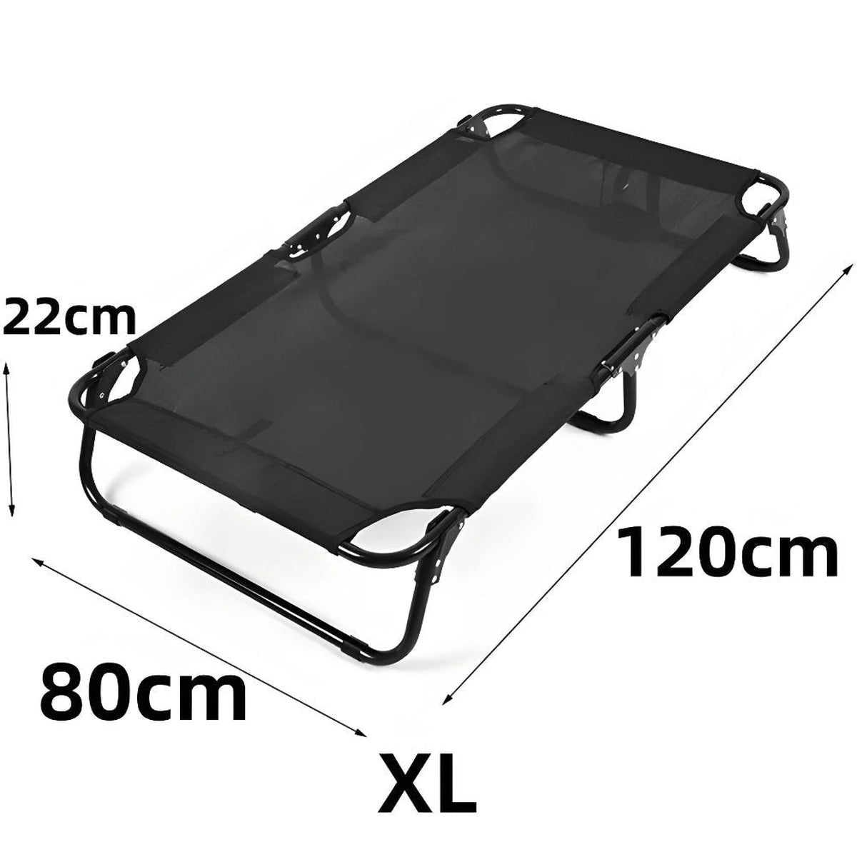 Lit de Chien Pliable et Respirant - 14:29#Foldable;5:100014065#120x81x22cm - Lits - Chienalafolie