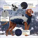 Manteau D'hiver Pour Grands Chiens - CJGD187442107GT - Vêtements - Chienalafolie