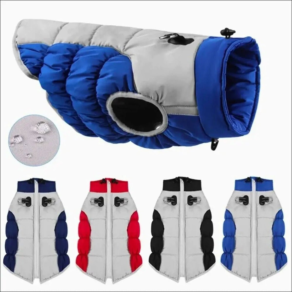 Manteau D'hiver Pour Grands Chiens - CJGD187442107GT - Vêtements - Chienalafolie